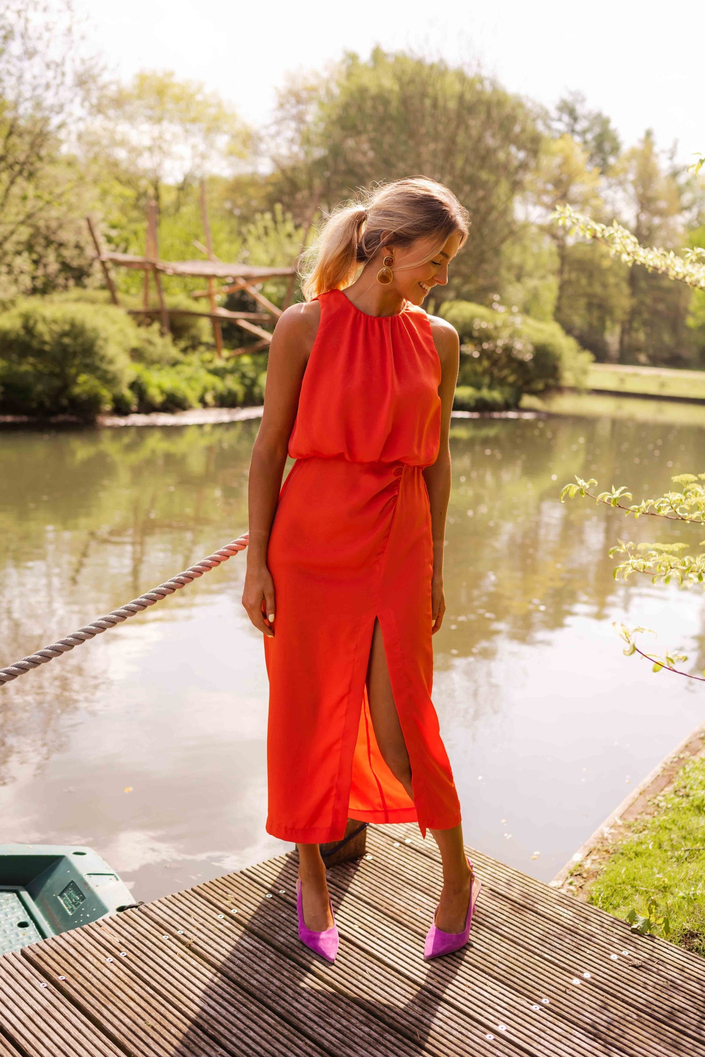 Leonie — Vestido Midi de Verano