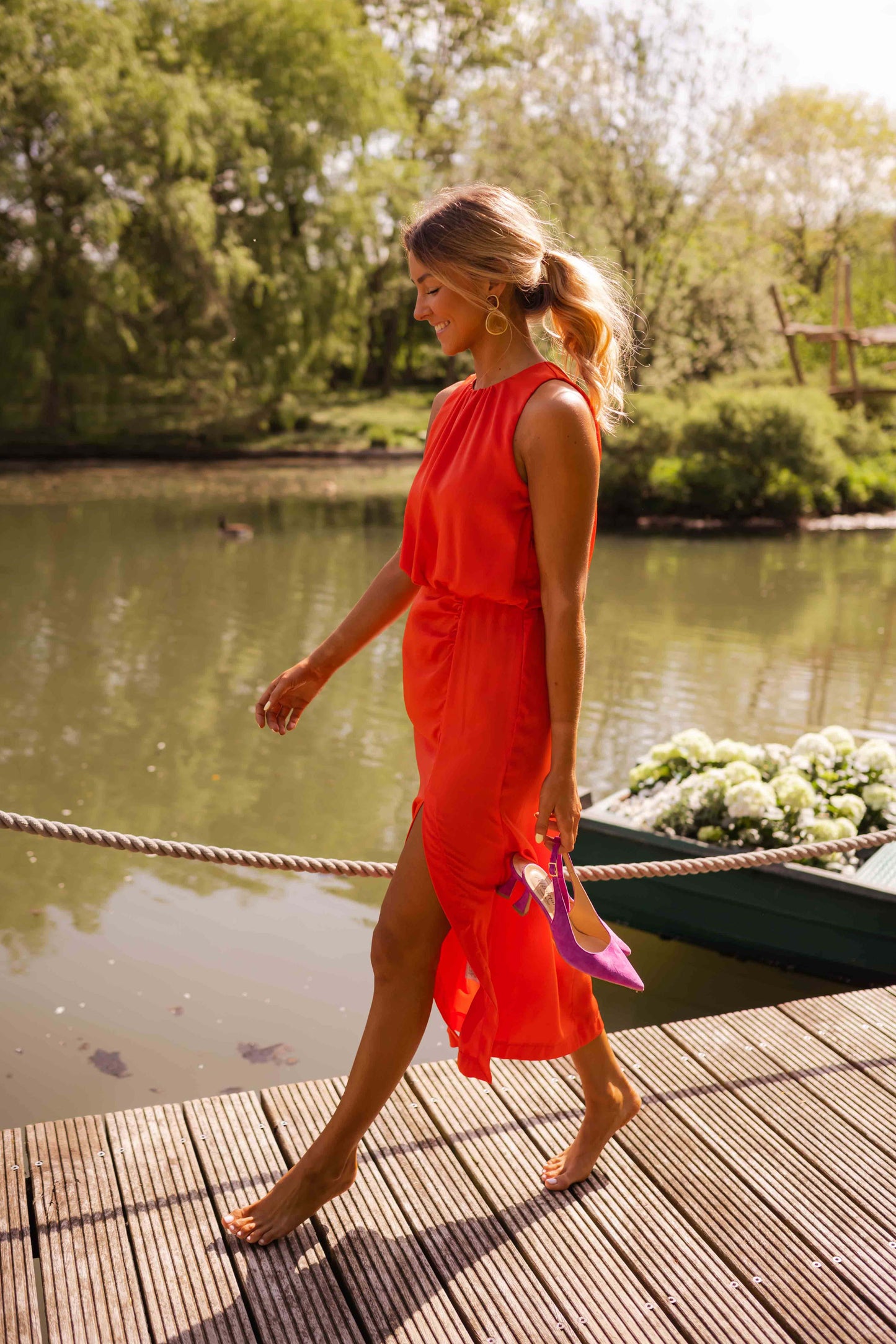 Leonie — Vestido Midi de Verano