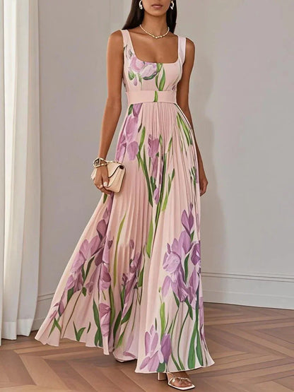 Felisa | Elegante vestido largo de flores